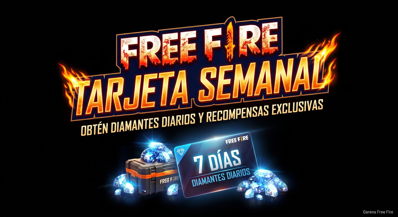 FREE FIRE - TARJETA SEMANAL